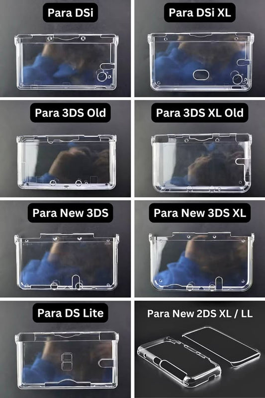 Dark Slate Gray Funda Acrílica para Consolas Nintendo DS / 3DS – Protección Premium