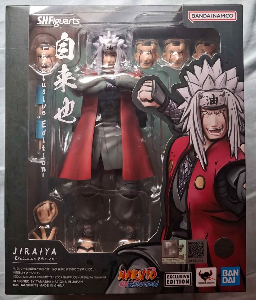 Figura Bandai S.H.Figuarts - Jiraiya (Naruto) | Figuras de colección Anime Costa Rica TODO EN ANIME  | Tico ofertas