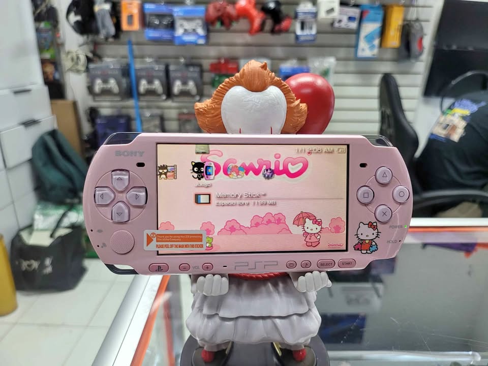 PSP Slim 3001 con 40 Juegos + Cargador + Carcasa Nueva | Costa Rica