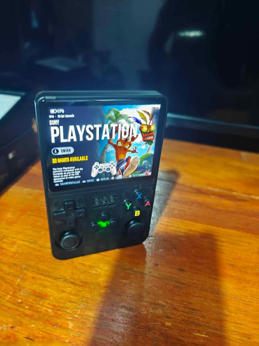 Dark Goldenrod Consola Portátil R36S 64GB con 15.000 Juegos Retro | Costa Rica