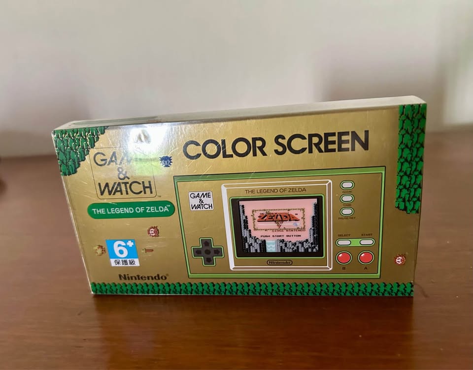 Rosy Brown Nintendo Game & Watch edición Zelda | Consola portátil coleccionable Costa Rica