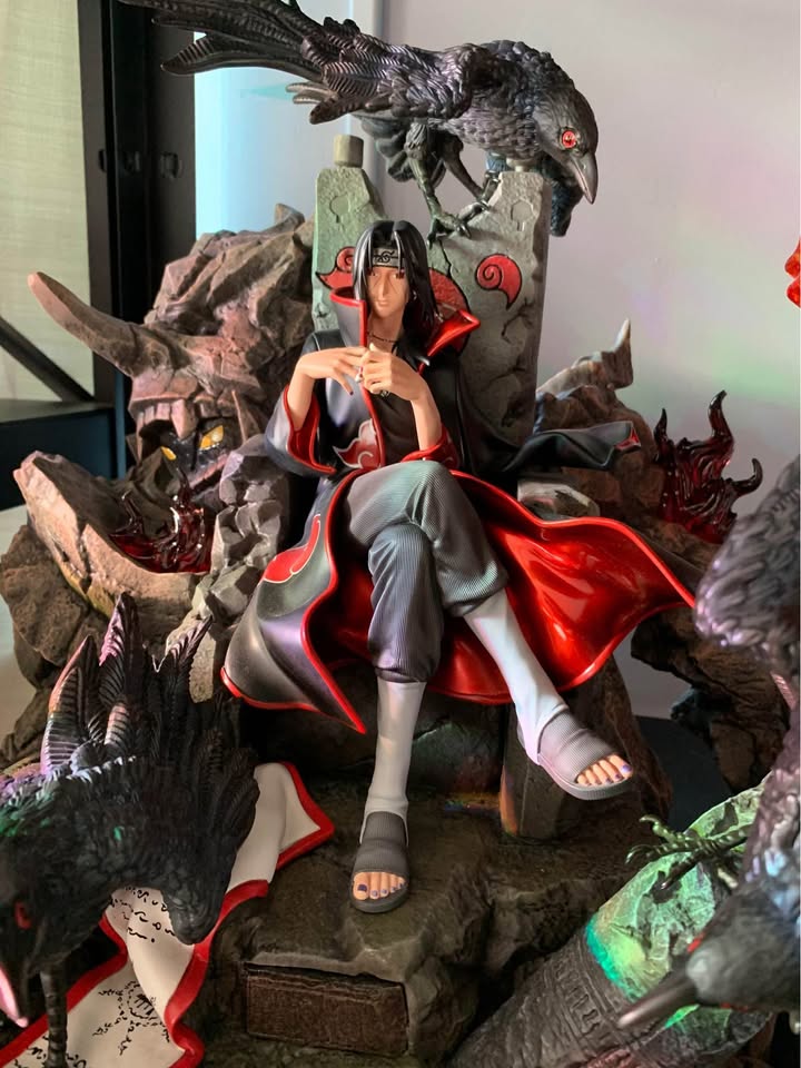 Gray Figura Estatua Itachi Uchiha 1/6 Resin – IZ Studio “The Crows Throne” Edición Limitada Tienda Anime | Tico Ofertas