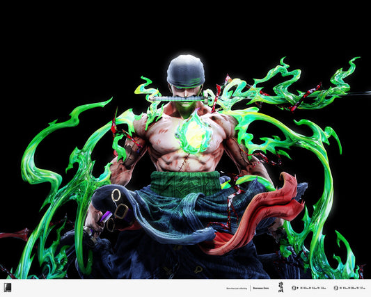 Estatuilla One Piece | Roronoa Zoro | LAST SLEEP Studio | Awakening Zoro | Tico Ofertas