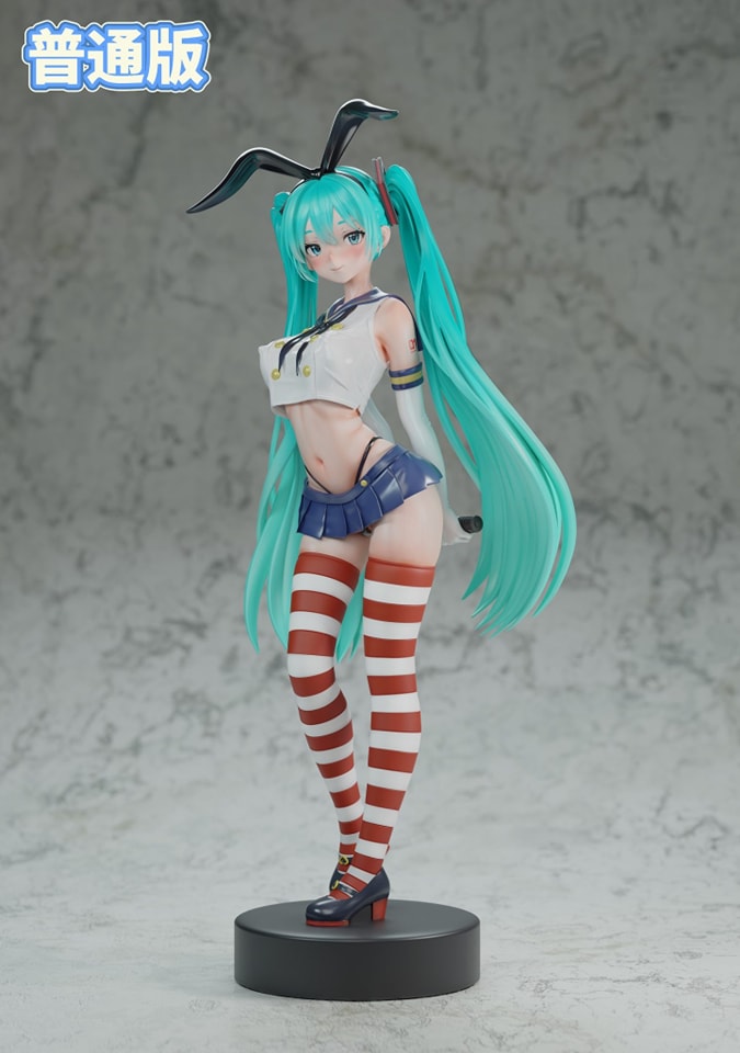 Light Slate Gray Estatuilla Project Sekai | Hatsune Miku | SC Studio | Tienda Anime | Tico Ofertas