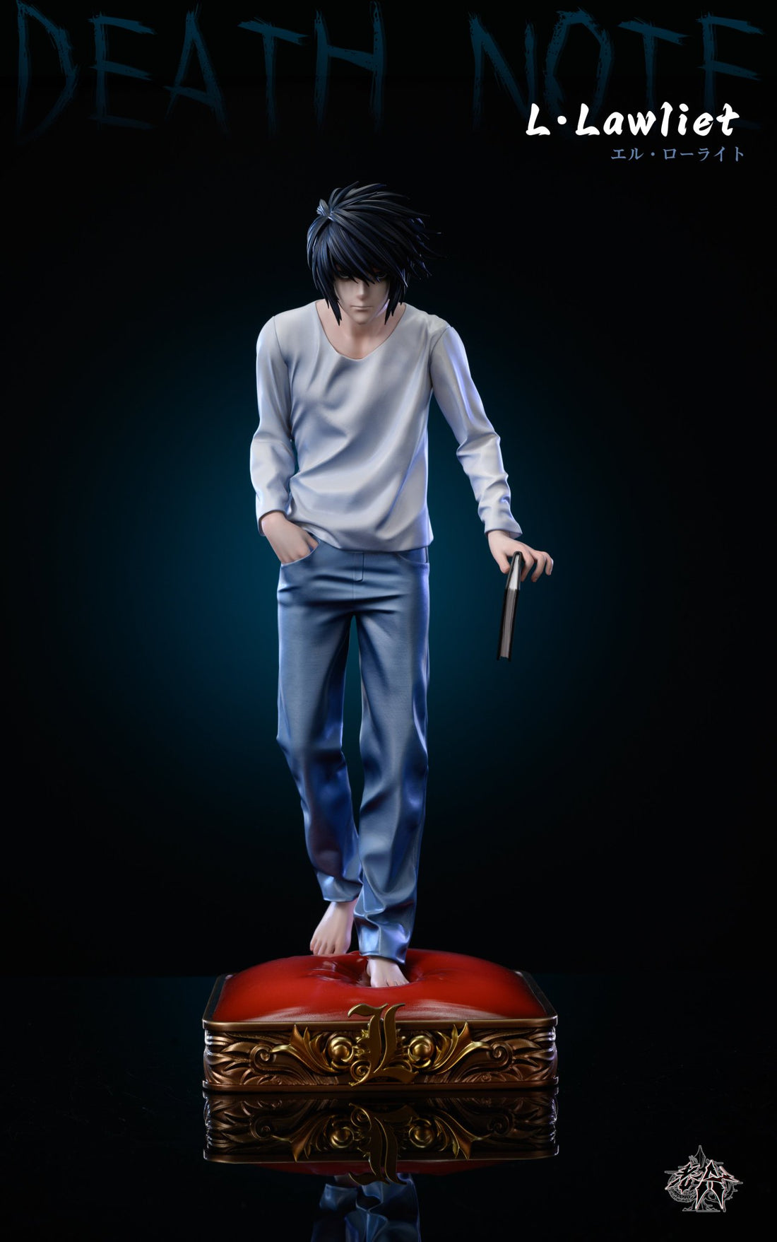 Figura Death Note | L Lawliet de Pie | LaoA Studio | tienda anime | Tico Ofertas