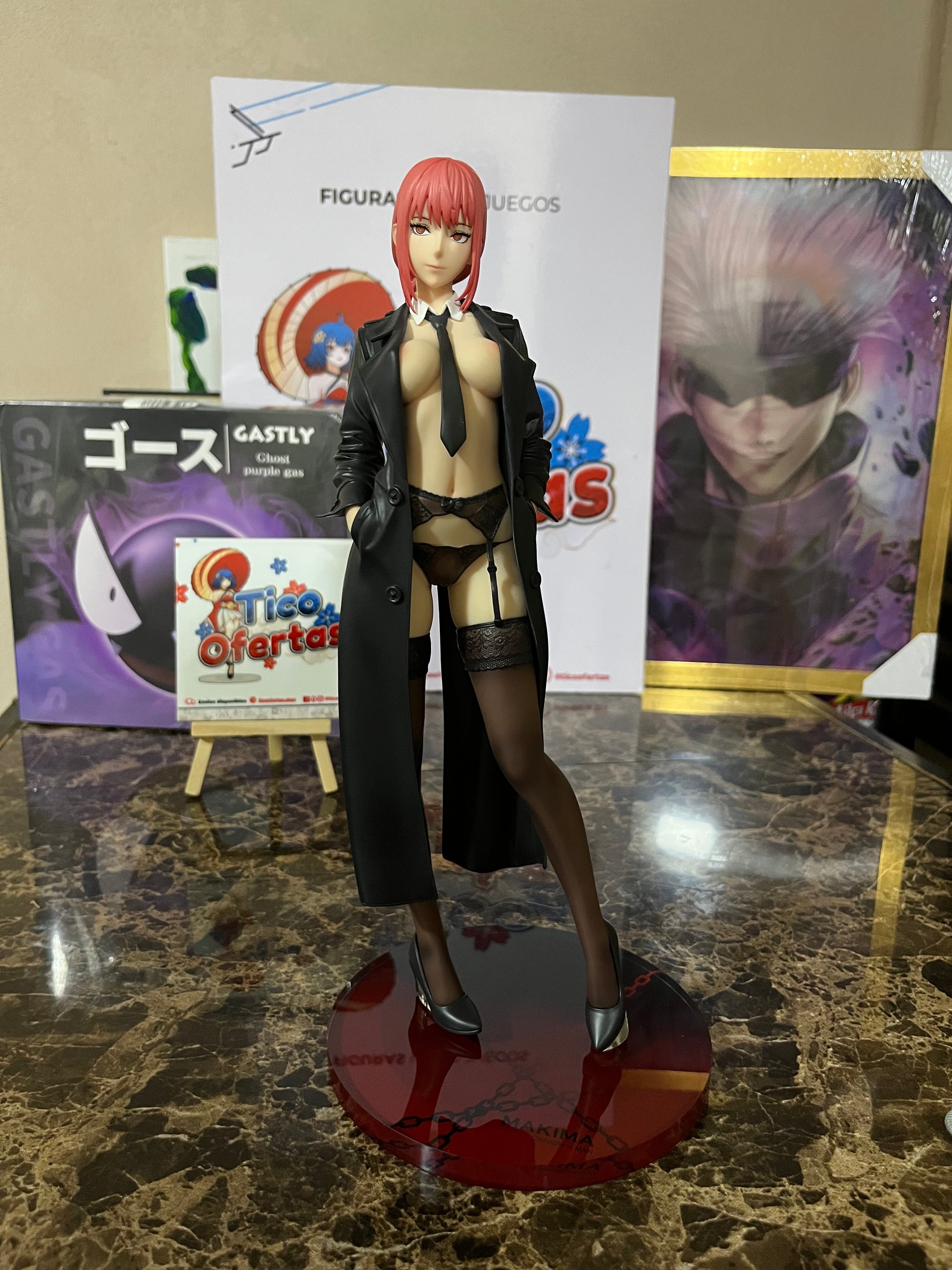 Tan Estatuilla Chainsaw Man | Makima | Dodomo Studio | Tienda Anime | Tico Ofertas