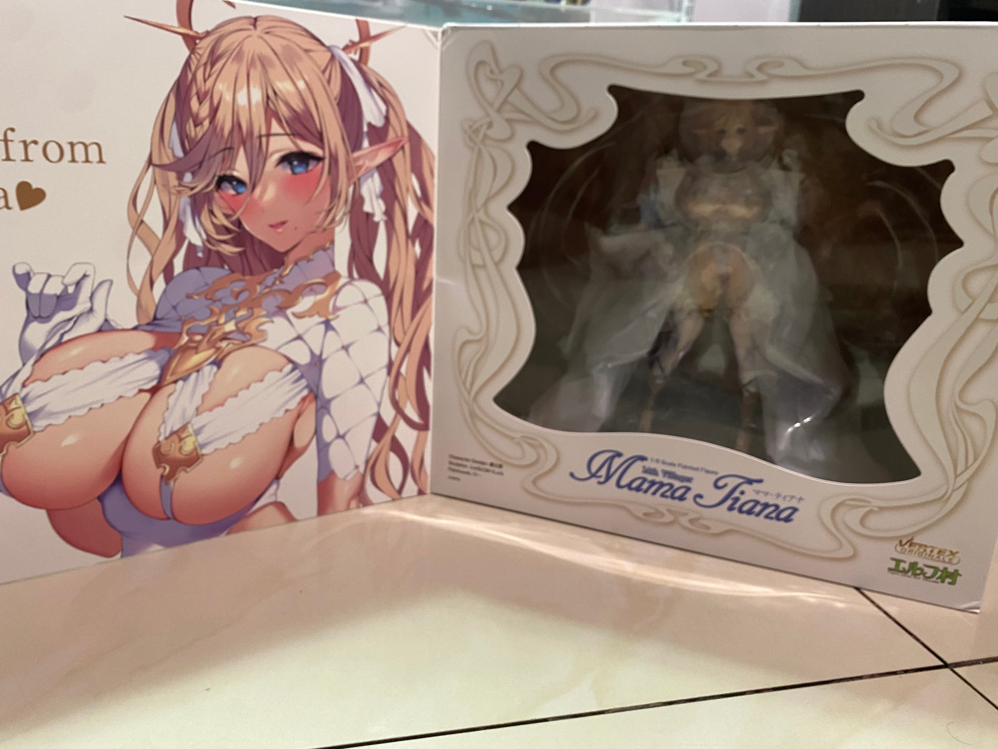 Rosy Brown Estatuilla Elf Village | Mama Tiana | Vertex | 14th Villager | tienda anime Tico Ofertas