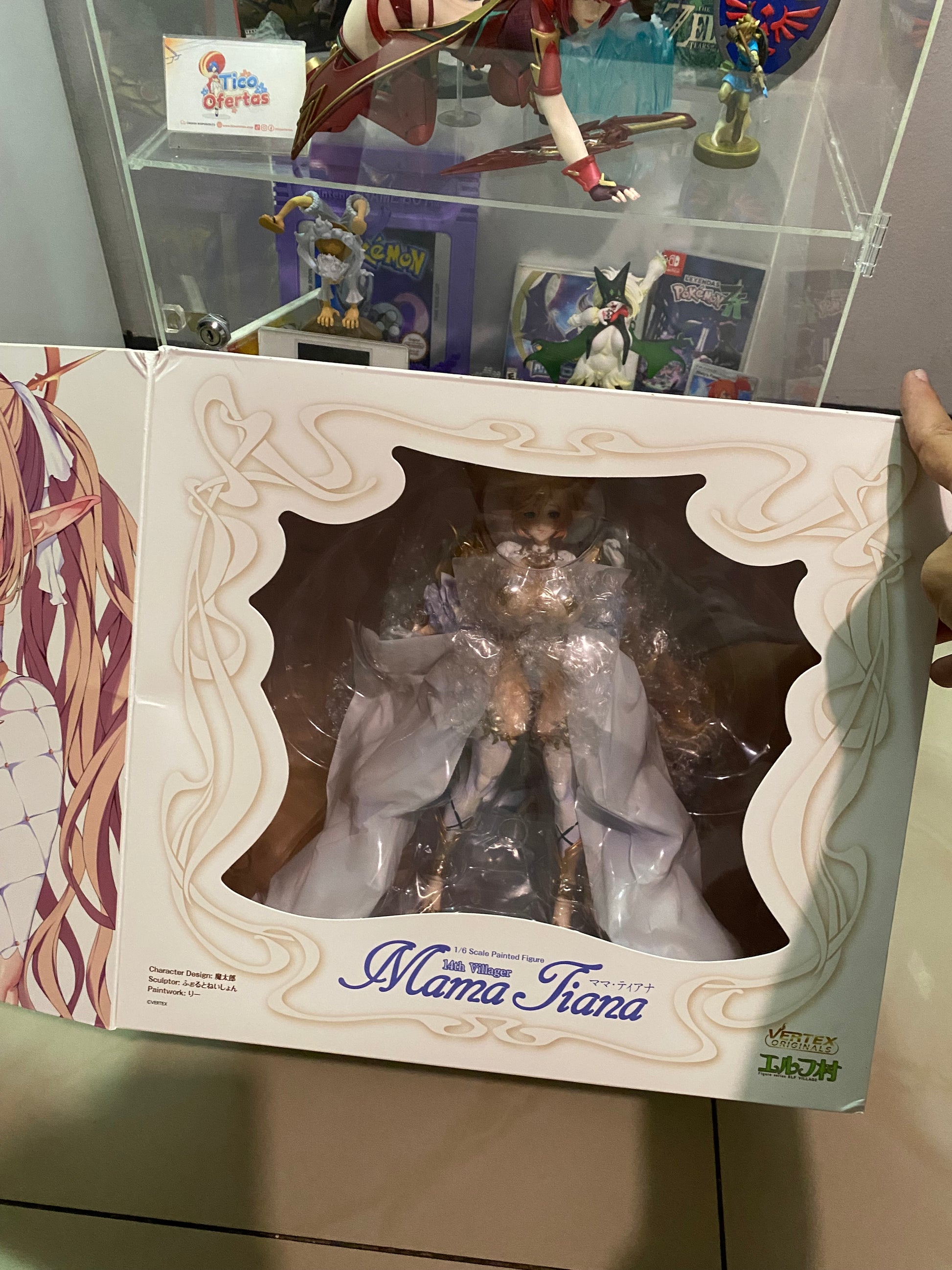 Dim Gray Estatuilla Elf Village | Mama Tiana | Vertex | 14th Villager | tienda anime Tico Ofertas