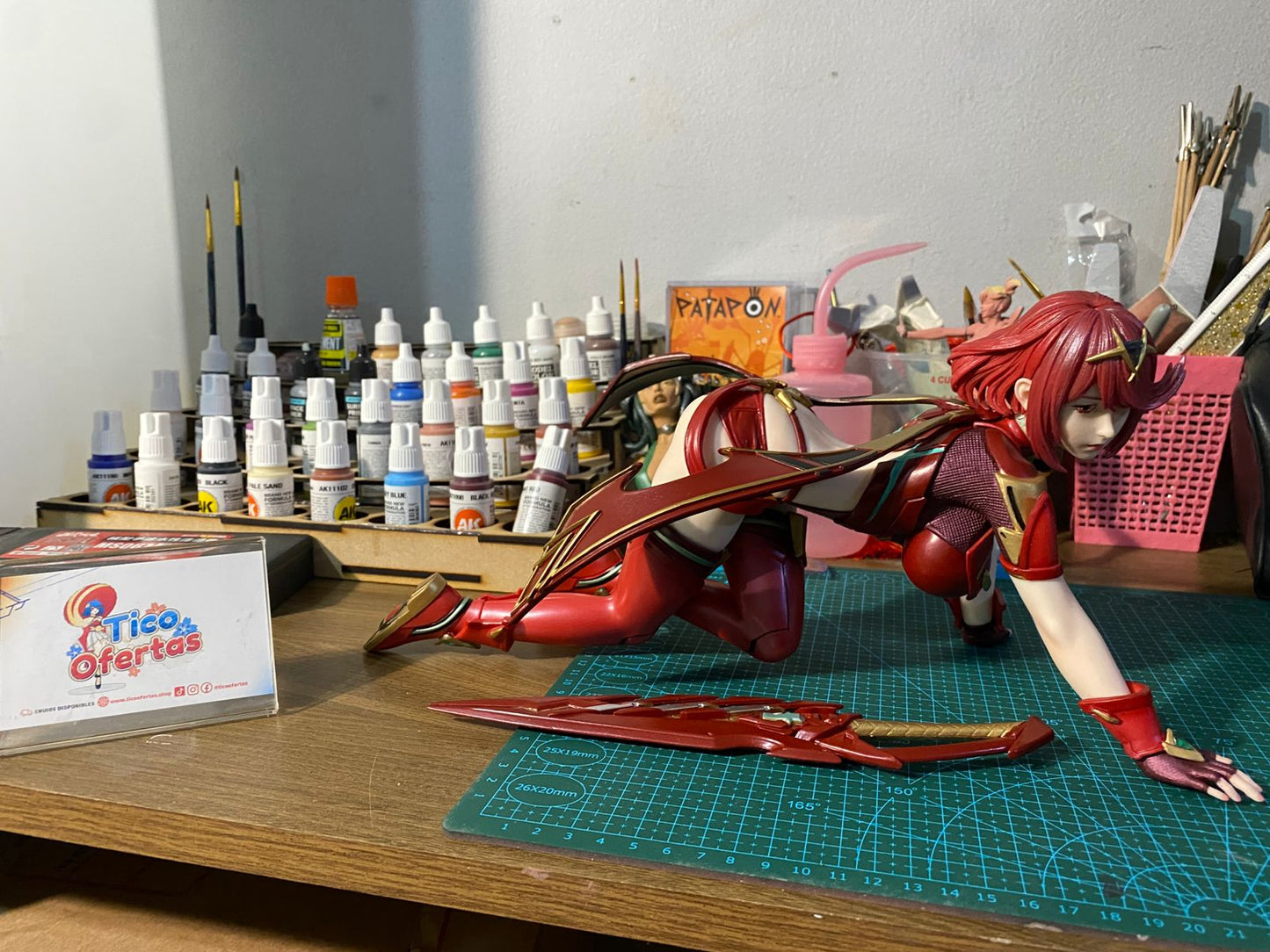 Estatuilla Xenoblade 2 | Pyra (Homura) | Creation Studio | Tienda Anime | Tico Ofertas