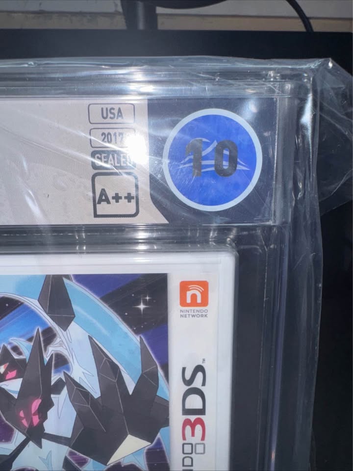 Dark Slate Gray Pokémon Ultra Moon – Nintendo 3DS | WATA 10 Perfect Sealed A++ | Coleccionable Costa Rica