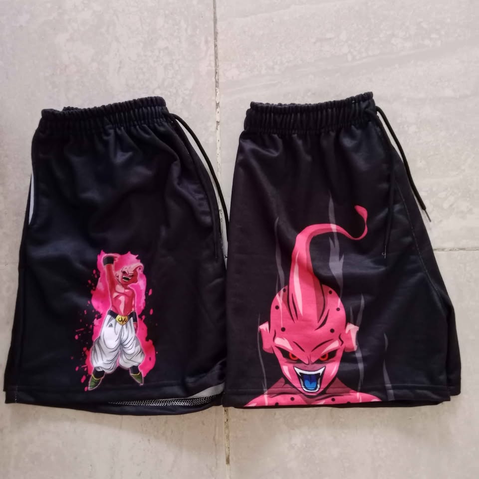 Black Shorts de Goku estilo anime | Ropa cómoda para fans en Costa Rica