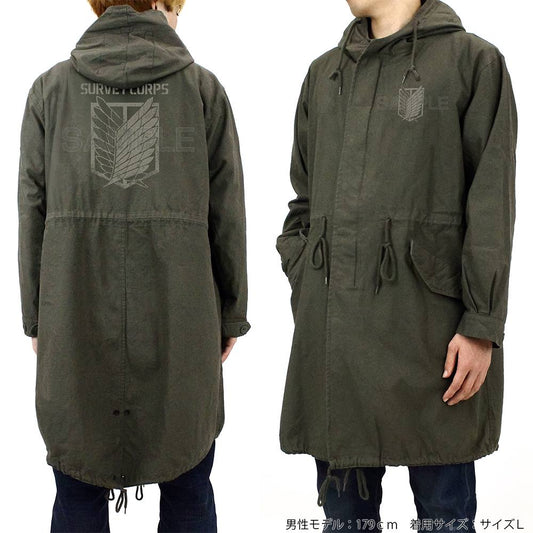 Dark Slate Gray Ropa Shingeki no Kyojin | Chaqueta Survey Corps 2.0 Ver. | Tienda Anime | Tico Ofertas