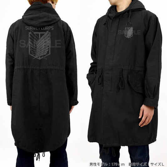 Black Ropa Shingeki no Kyojin | Chaqueta Survey Corps 2.0 Ver. | Tienda Anime | Tico Ofertas
