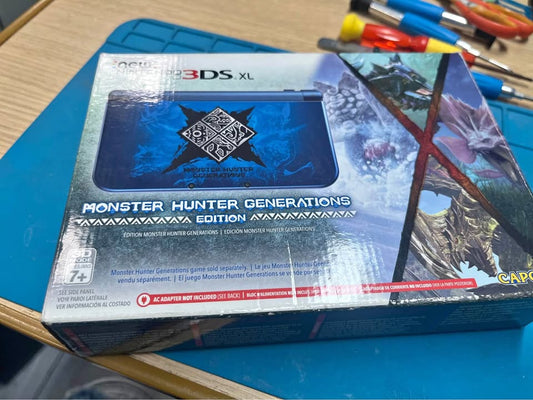 Dark Slate Blue Nintendo 3DS XL Edición Monster Hunter – Coleccionables con magia | Costa Rica