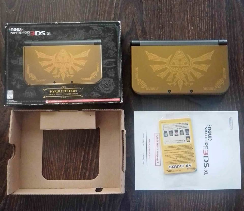 Dark Slate Gray New Nintendo 3DS XL Edición Hyrule – Edición limitada con magia | Costa Rica