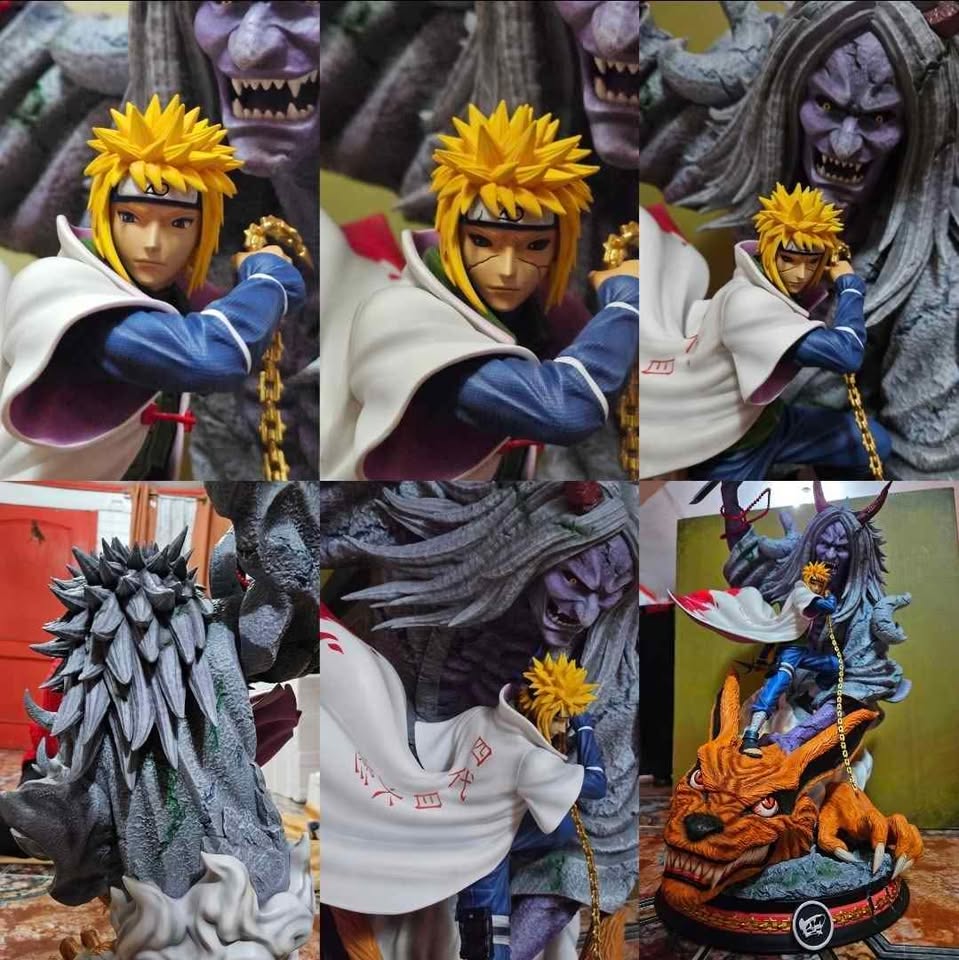 Figura Resina Minato Clouds Studio 59cm Escala 1/7 – Naruto Shippuden Costa Rica