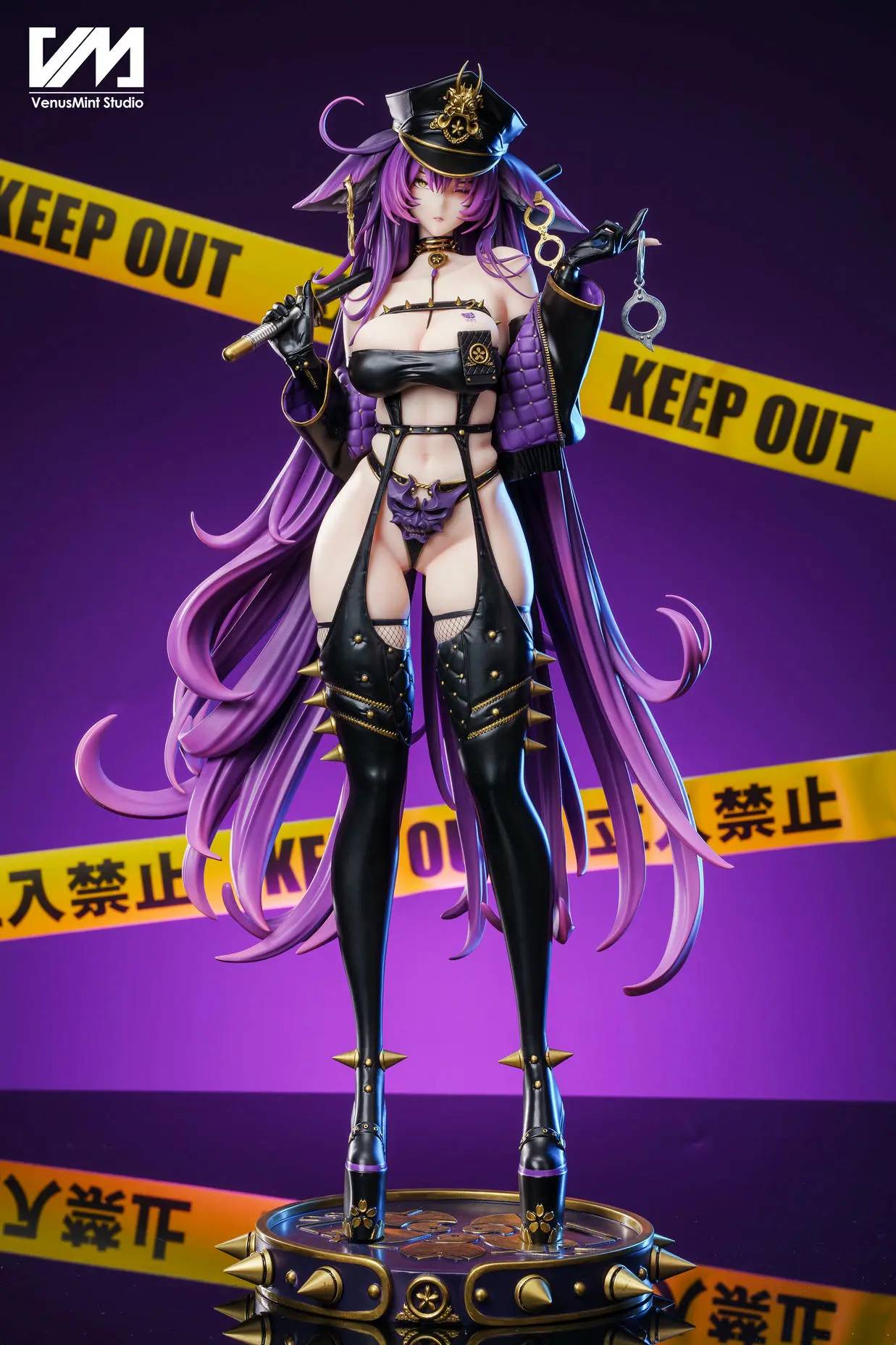 Midnight Blue Estatuilla Azur Lane | Musashi & Shinano – Police Duo Ver. | Venus Mint Studio | Tico Ofertas