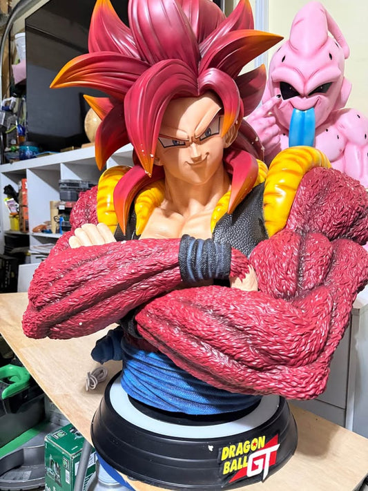 Maroon Figura Dragon Ball Z SSJ4 Gogeta Tamaño Real – Life Size Resin Coleccionable | Tico Ofertas