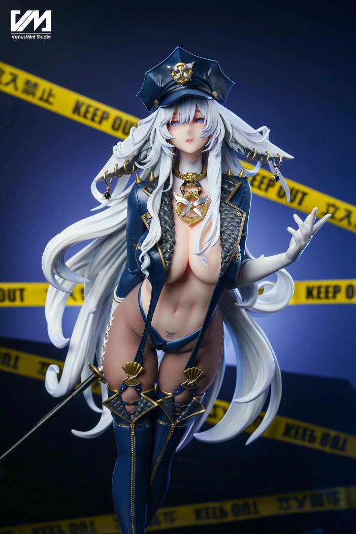 Black Estatuilla Azur Lane | Musashi & Shinano – Police Duo Ver. | Venus Mint Studio | Tico Ofertas