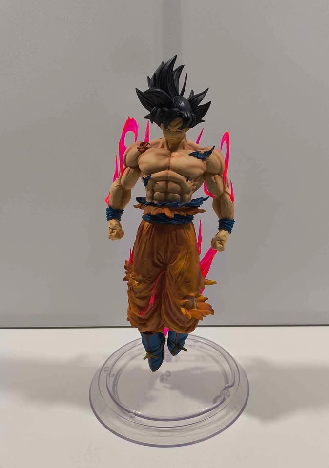 Figura Gokú Ultra Instinct – Dragon Ball Super | 35 cm 3 Cabezas Coleccionable Costa Rica Tienda Anime | Tico Ofertas