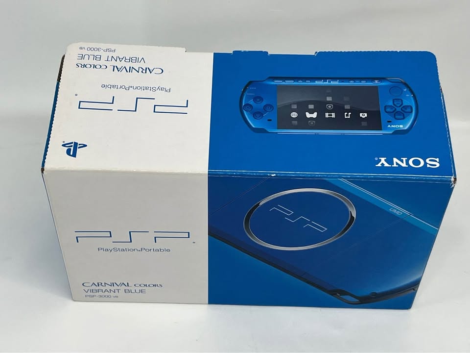 Midnight Blue Sony PSP-3000 Azul Vibrante – Consola Portátil en Caja Completa Costa Rica Tienda video juegos