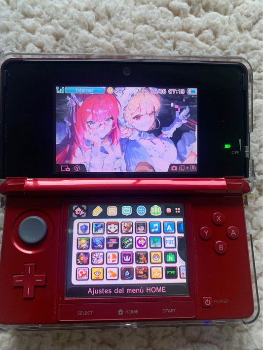 Dark Slate Gray Nintendo 3DS Old Desbloqueada con 32GB y Juegos – Costa Rica