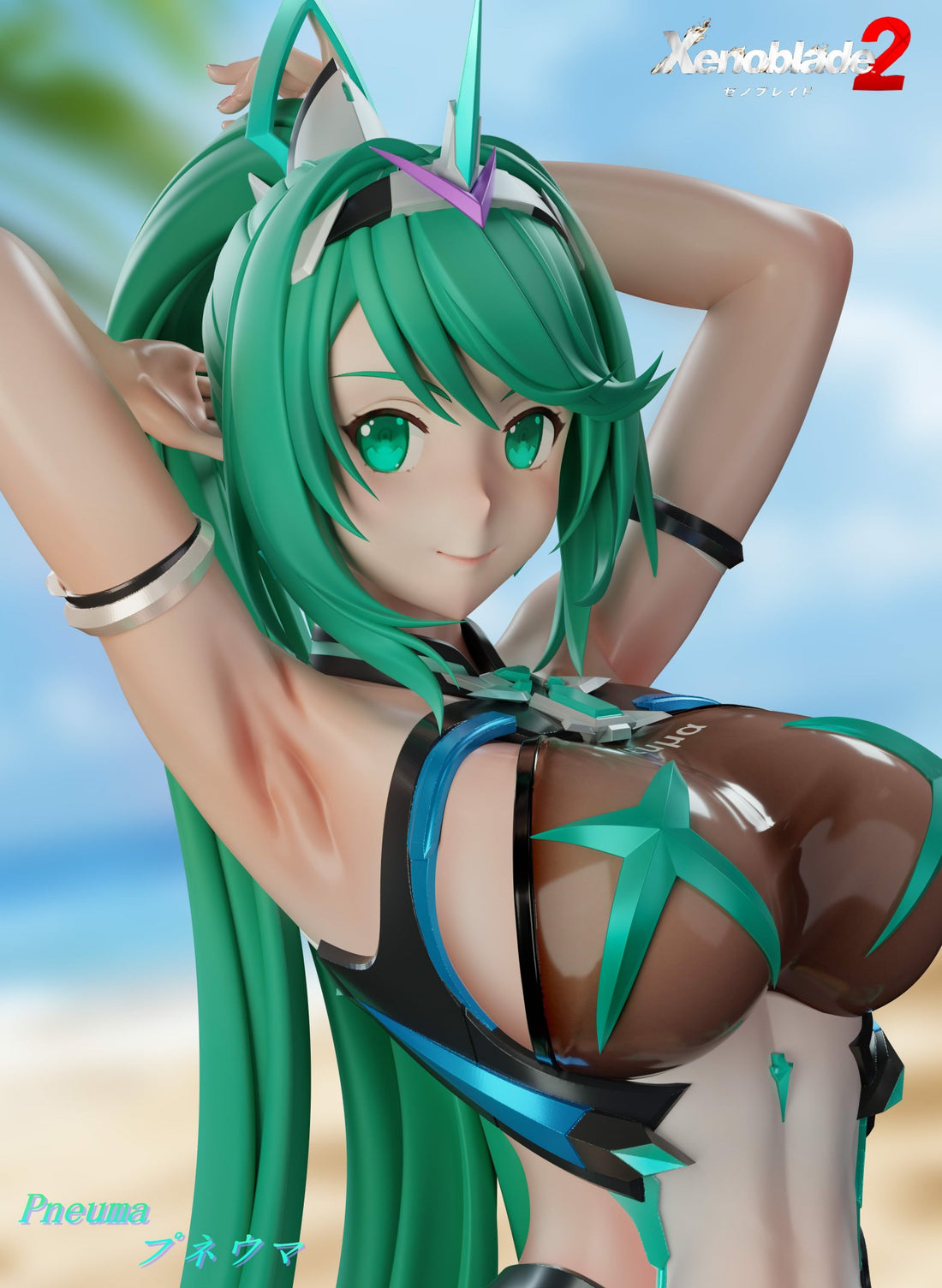 Estatuilla Xenoblade Chronicles 2 | Tienda Anime | Tico Ofertas