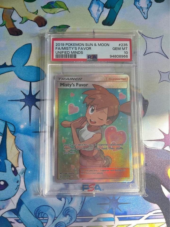 Light Slate Gray Misty’s Favor PSA 10 | Carta Pokémon TCG Coleccionable en Costa Rica