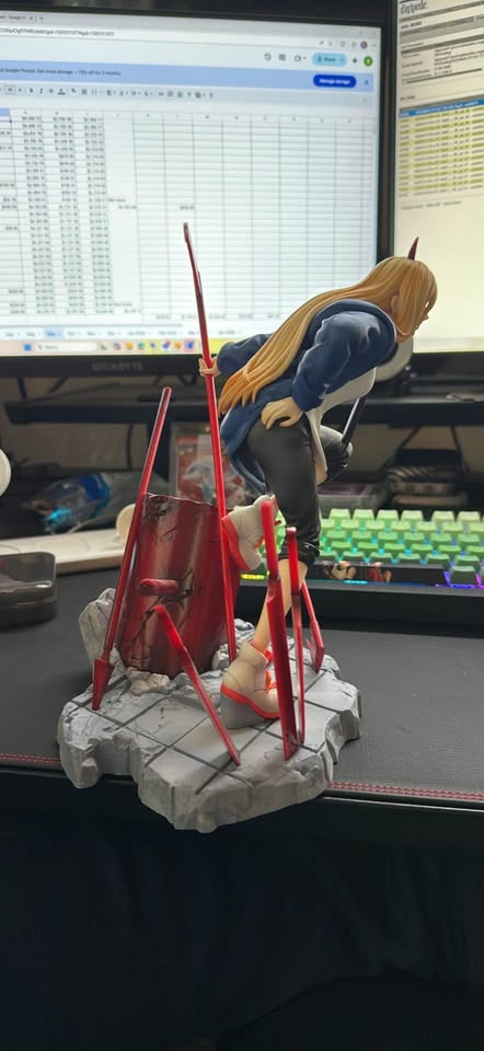 Light Gray Figura Chainsaw Man – Power Figura Escala 1/7 | Figura Anime Costa Rica Tienda Anime | Tico Ofertas