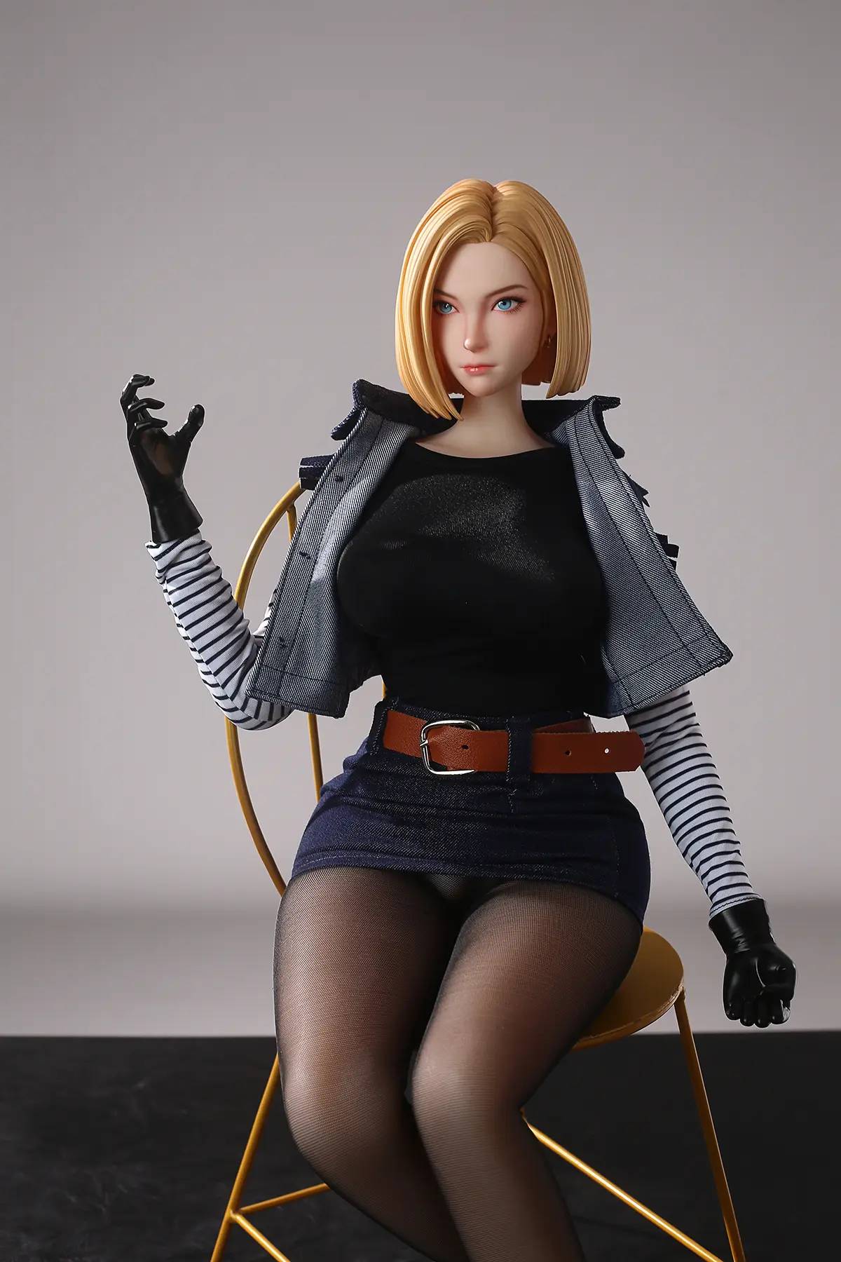 Dark Gray Sex Dolls Dragon Ball | Android 18 | Yu Zhai Ren Xing Studio | Tienda para adultos | Tico Ofertas
