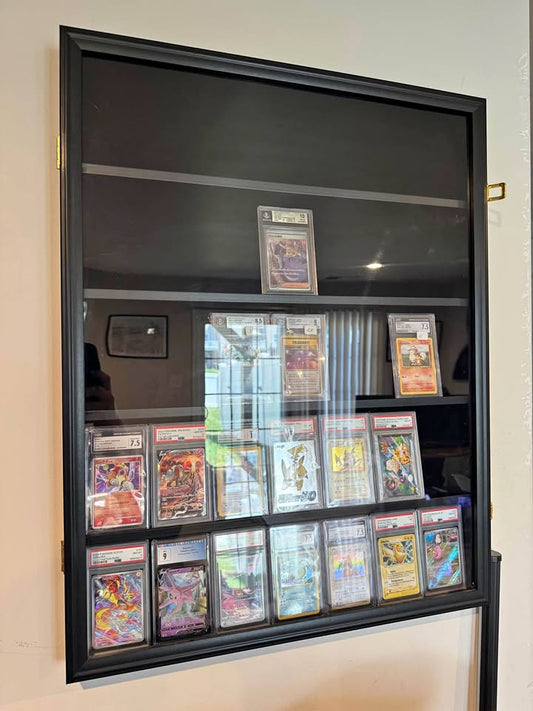 Gray Vitrinas para Cartas Coleccionables – Pokémon y Deportivas