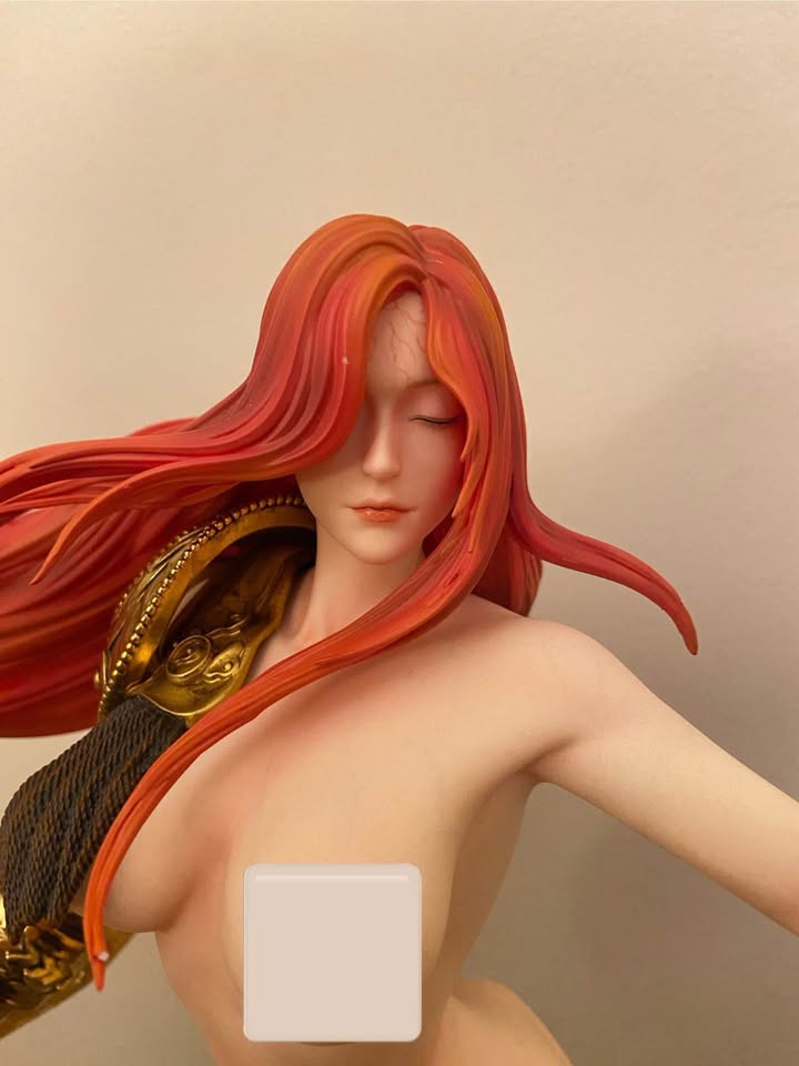 Tan Estatuilla Elden Ring Malenia 1/4 Resin Statue – Estatua Coleccionable Crown Studio