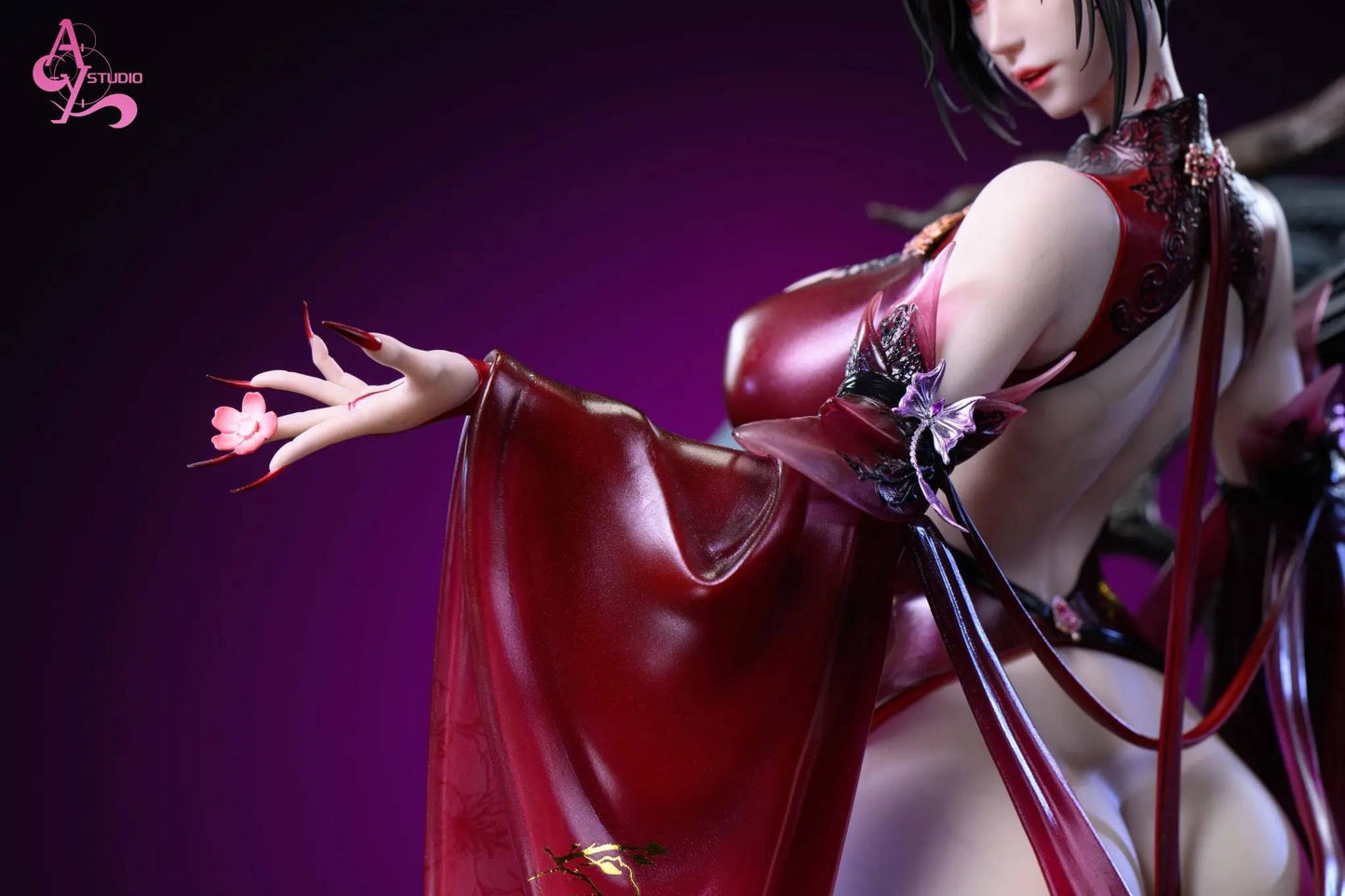Black Estatuilla  Three Kingdoms | Diao Chan | ACY Studio | Tienda Anime | Tico Ofertas