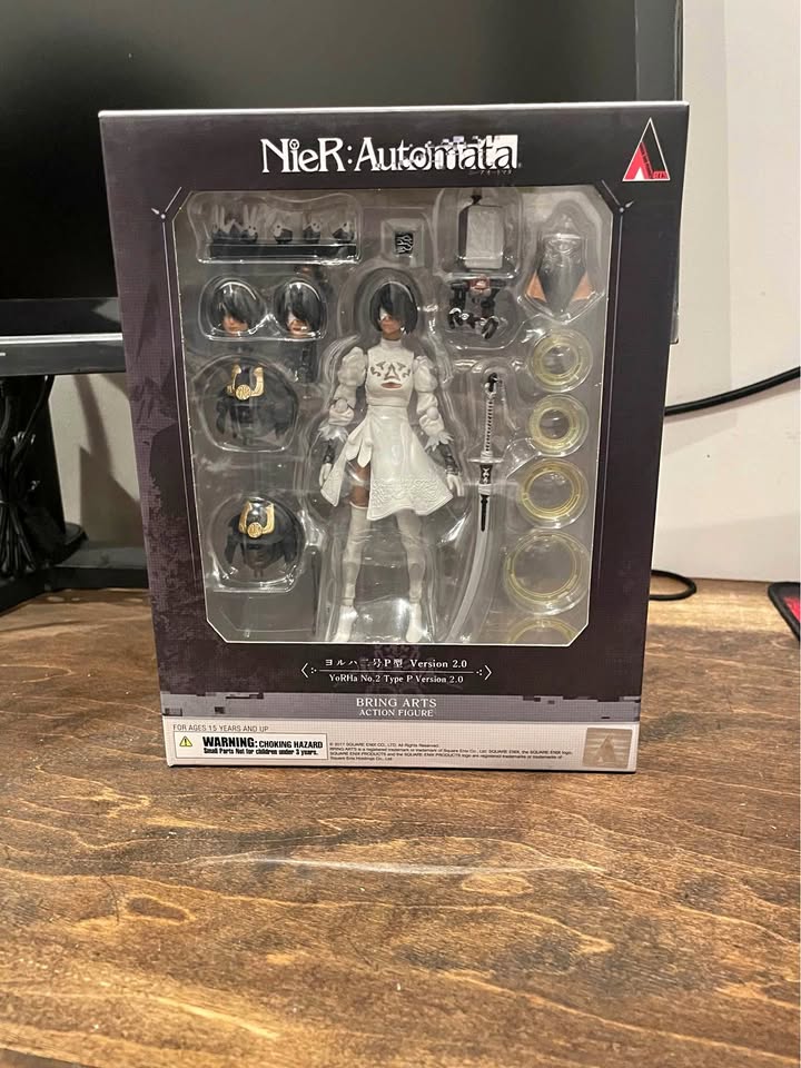 Figura YoRHa No.2 Type P (2P) – NieR Automata Bring Arts Square EnixTienda Anime | Tico Ofertas
