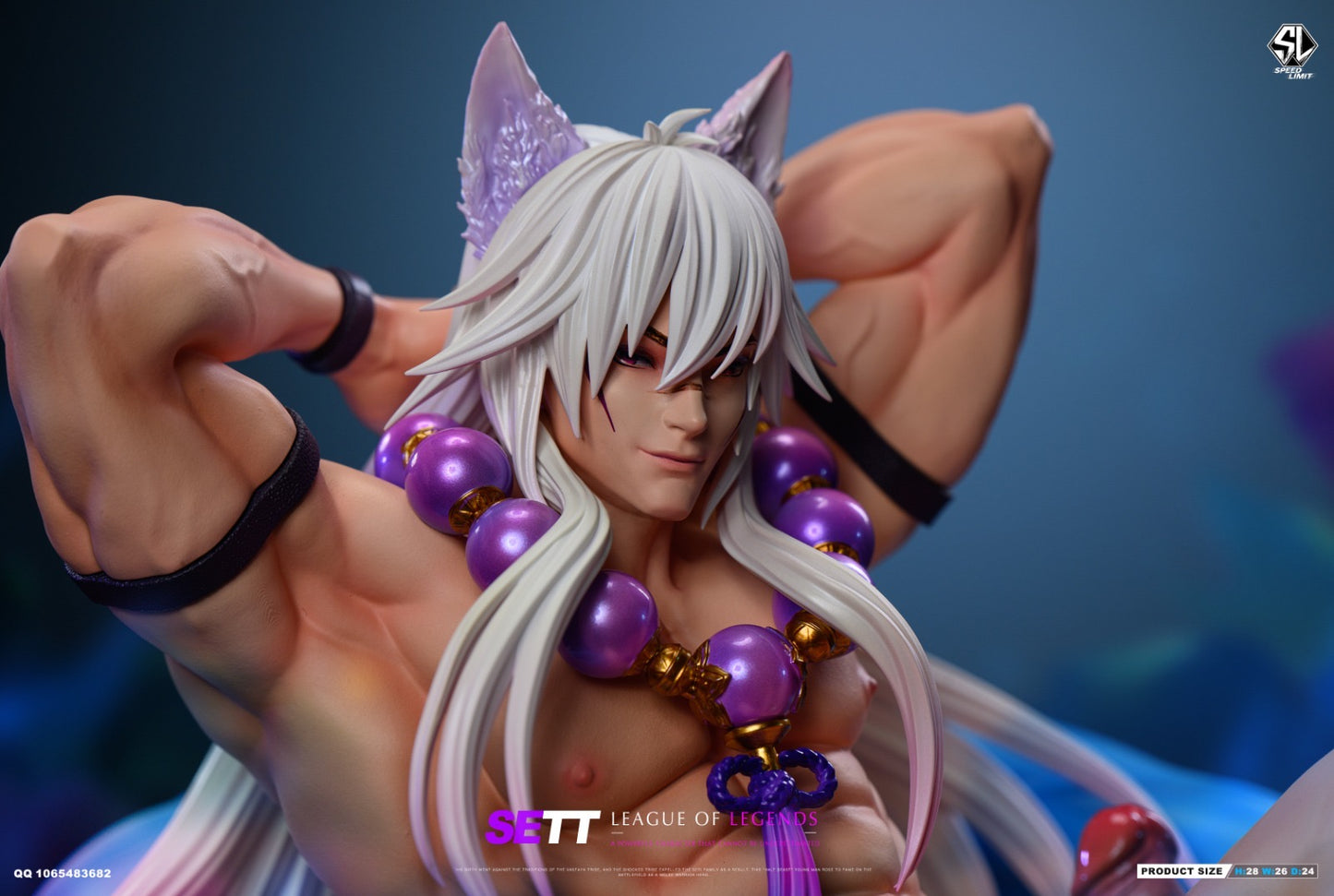 Figura S-Zone Studio - League of Legends The Boss Sett Statue GK | Tico ofertas