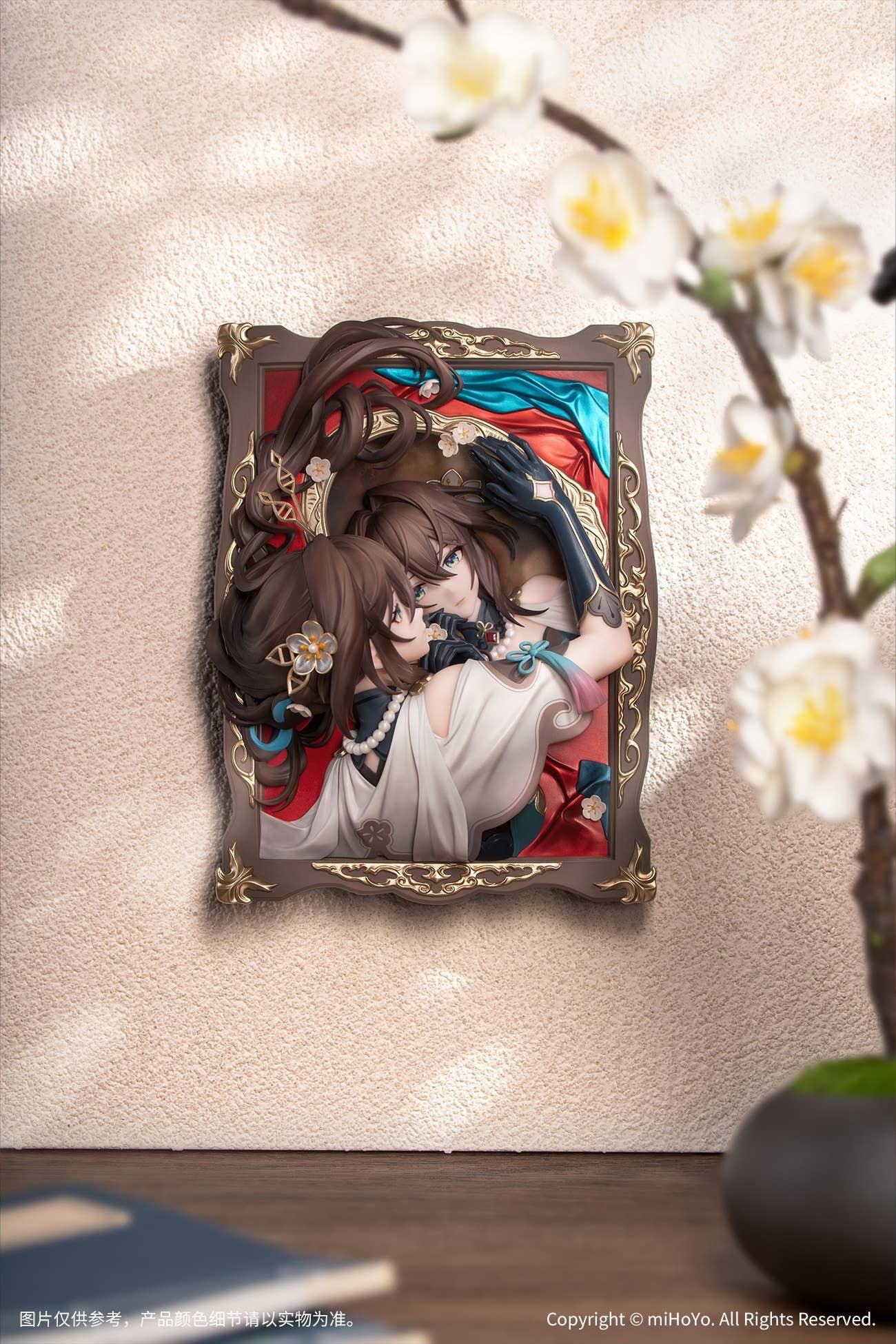 Light Gray Retratos Honkai: Star Rail | Ruan Mei Diorama | Past Self in Mirror Ver. | Myethos | Tico Ofertas