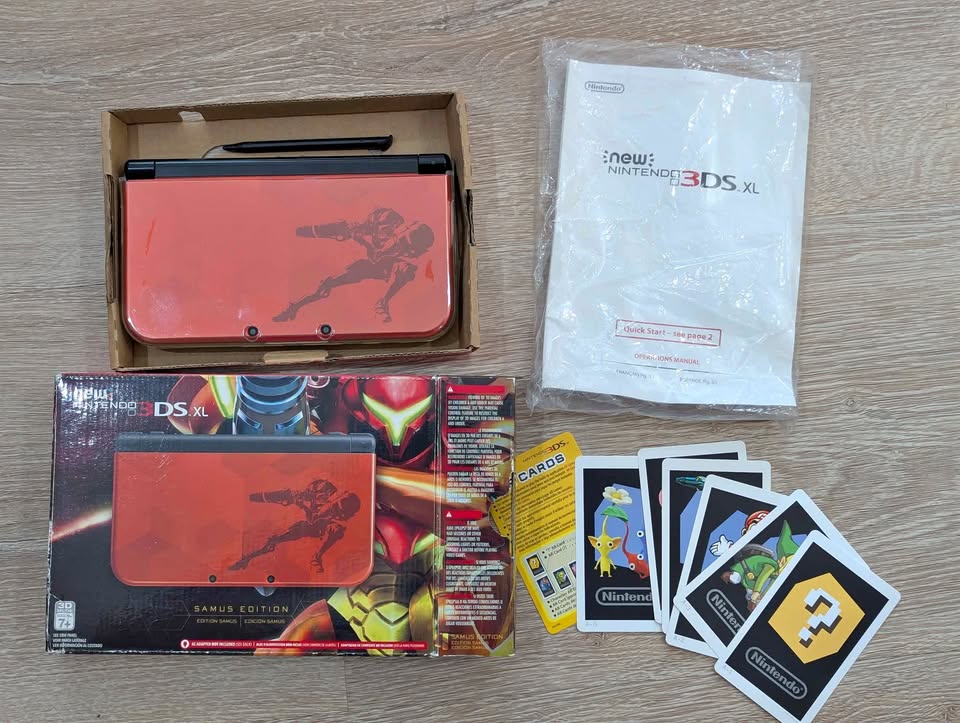 New Nintendo 3DS XL Samus Edition – Completa en Caja y Modificada | Consola video juegos  Costa Rica