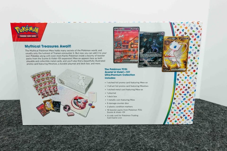 Dark Slate Gray Carta Pokémon 151 Ultra-Premium Collection (UPC) | Caja Coleccionista Sellada – Costa Rica