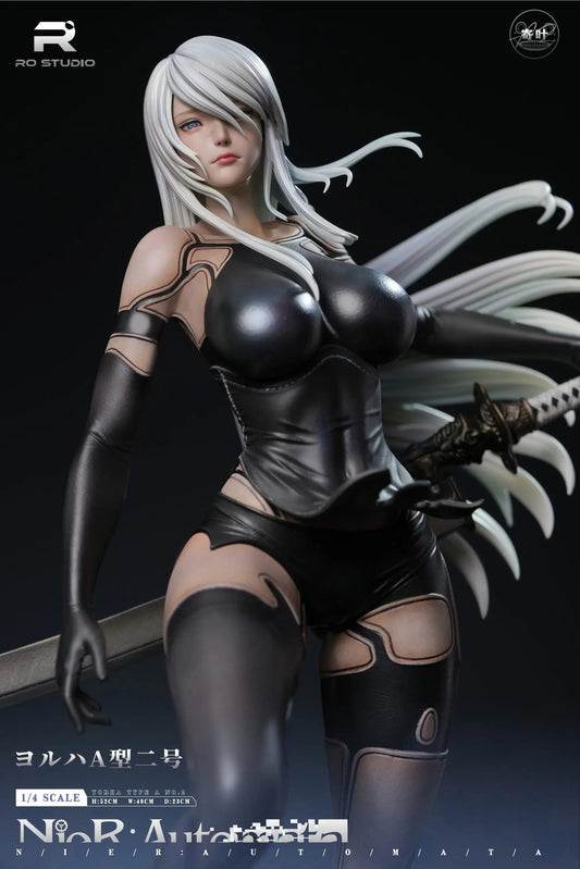 Black Estatuilla NieR: Automata | A2 | RO Studio | Tienda Anime | Tico Ofertas