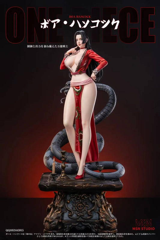 Black Estatuilla One Piece | Boa Hancock | MSN Studio | Versión 1/4 | Tico Ofertas