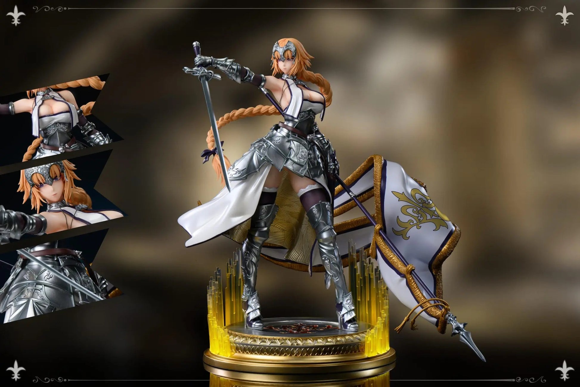 Dark Slate Gray Estatuilla Fate/stay night | Jeanne d'Arc & Jeanne d'Arc Alter | Xpic Studio | Dual Version 1/4 | Tico Ofertas
