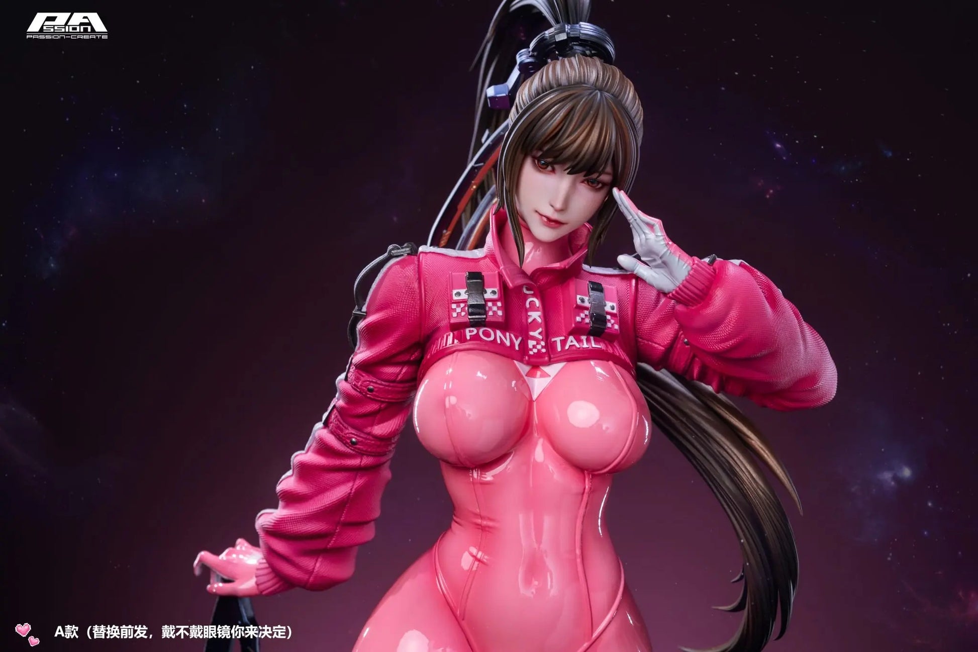 Pale Violet Red Estatuilla Stellar Blade | Eve (Alice) | PA Create Studio | Twin Ponytail Ver. | Tico Ofertas