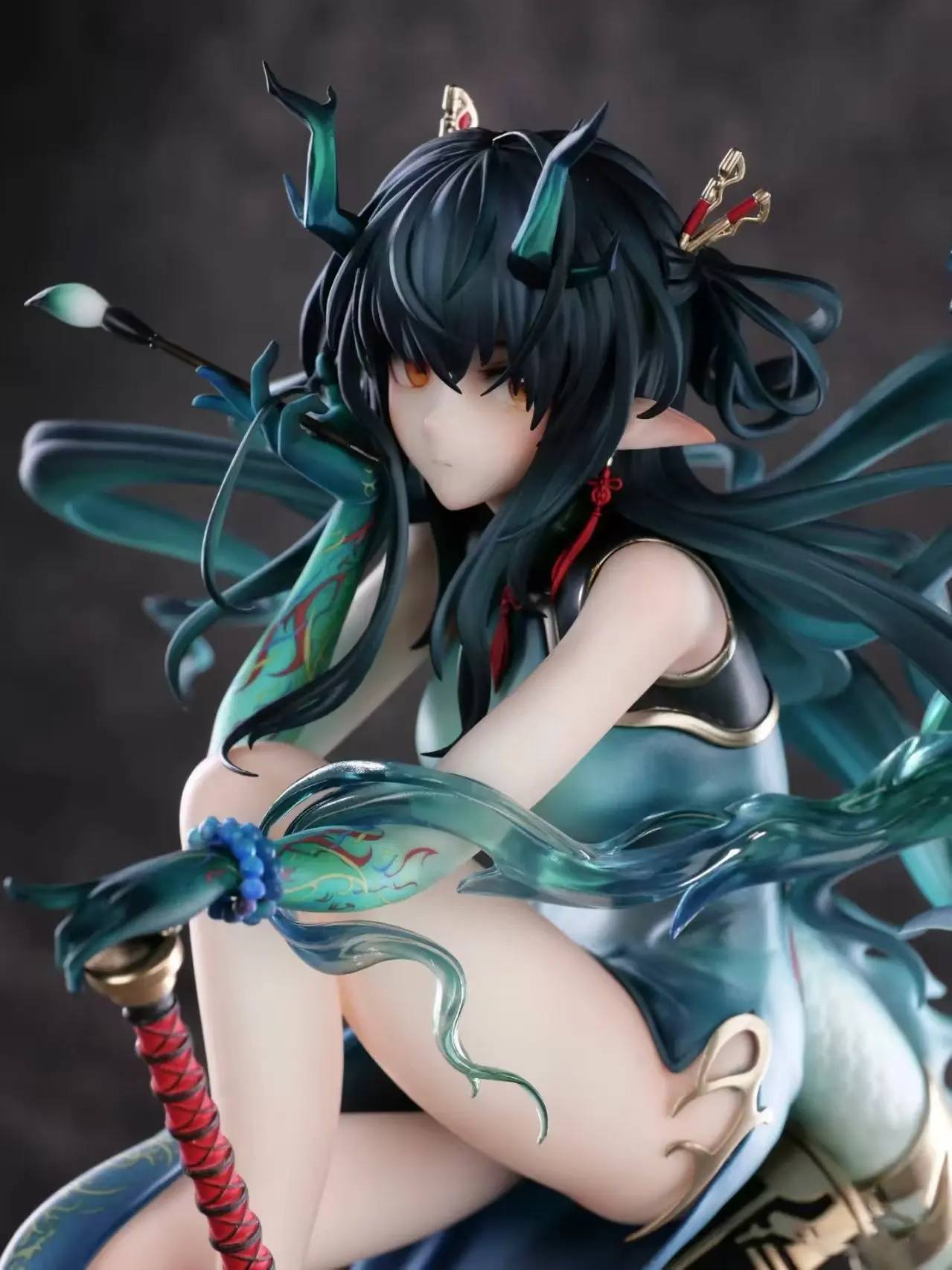Dark Slate Gray Estatuilla Arknights | Dusk | Miao Wu Studio | Tienda Anime | Tico Ofertas