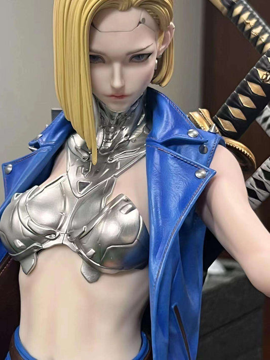 Figura Fanart Studio - Dragon Ball: Cyberpunk Android 18 (1/3 Scale GK Statue) | Tico ofertas - Tico Ofertas 