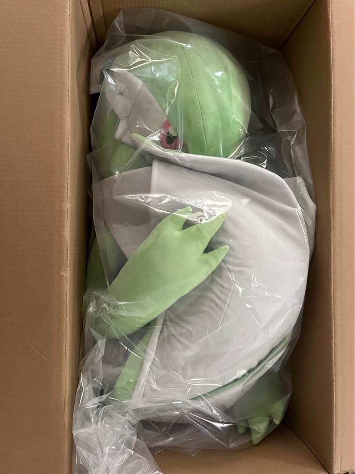 Dark Olive Green Peluche Peluche Gardevoir tamaño natura | Pokémon Center Original Tienda Anime Tico Ofertas