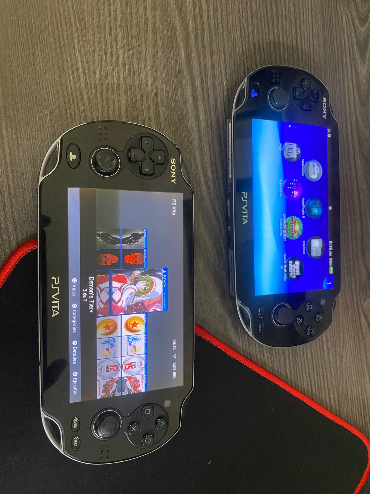 Dark Slate Gray PS Vita FAT (PCH-1000) Modificada | +1.000 Juegos (SNES, NES, PS1, PS2, PS3, Sega, Neo·Geo) – Lista para Jugar Costa Rica | Tico ofertas