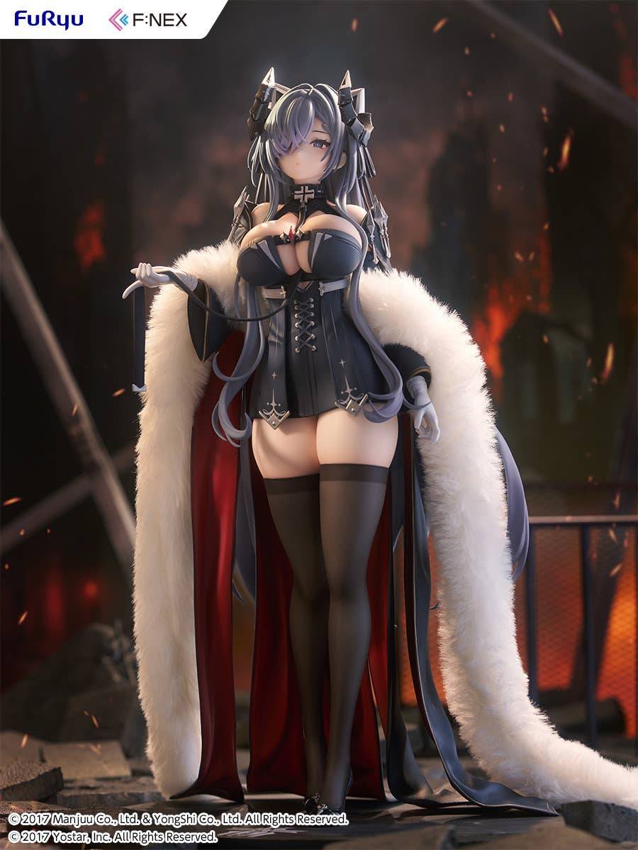 Dark Slate Gray Estatuilla  Azur Lane | August von Parseval | FuRyu | Tienda Anime | Tico Ofertas
