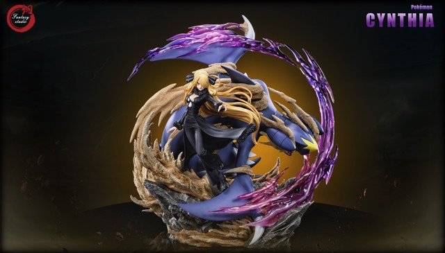 Estatuilla Pokémon | Cynthia & Garchomp | Fantasy Studio | Tienda Anime | Tico Ofertas Fantasy Studio