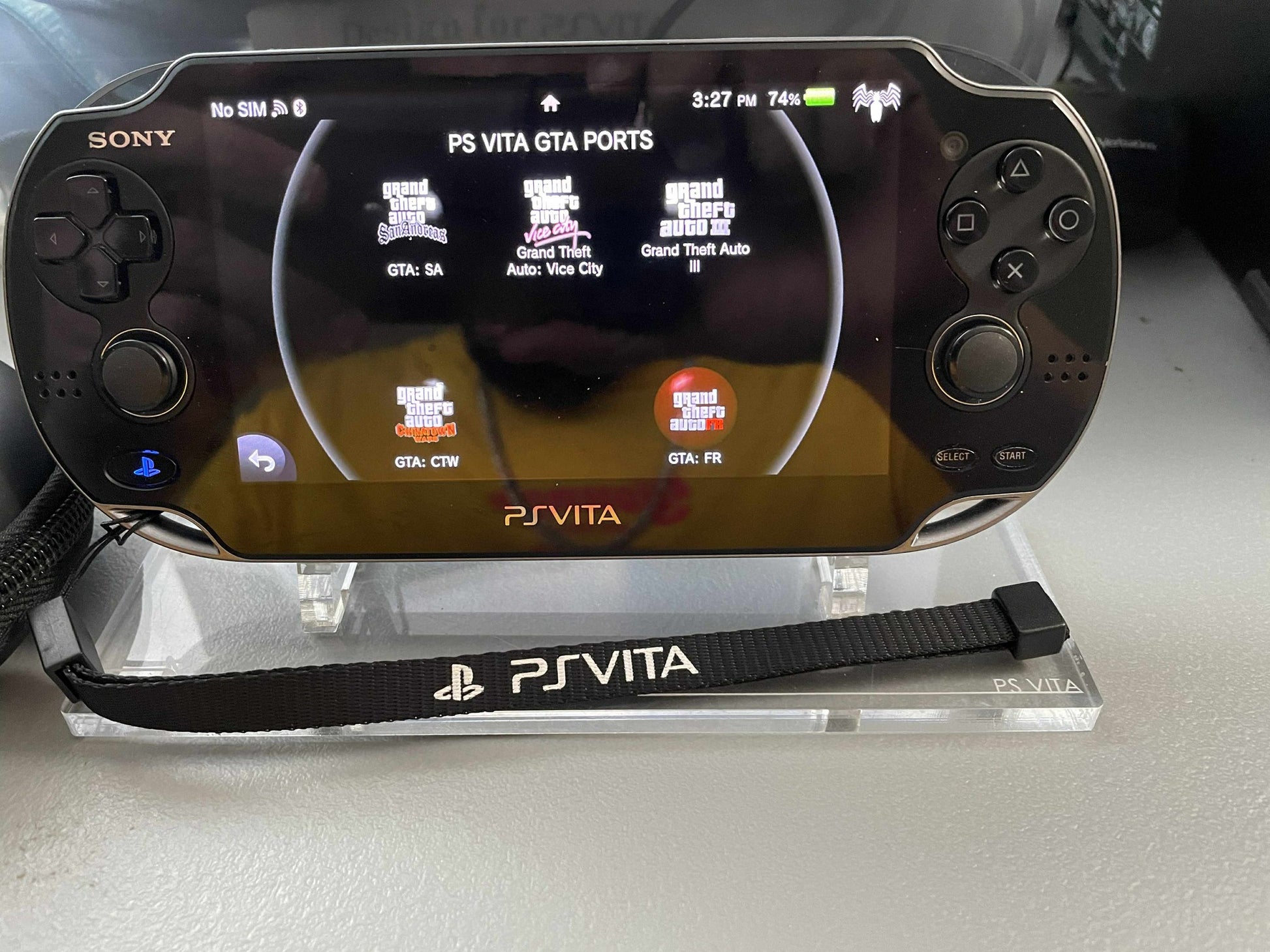 Gray PS VITA CONFIGURADA A GUSTO – 64GB / 128GB / 256GB / 512GB + MUCHOS JUEGOS