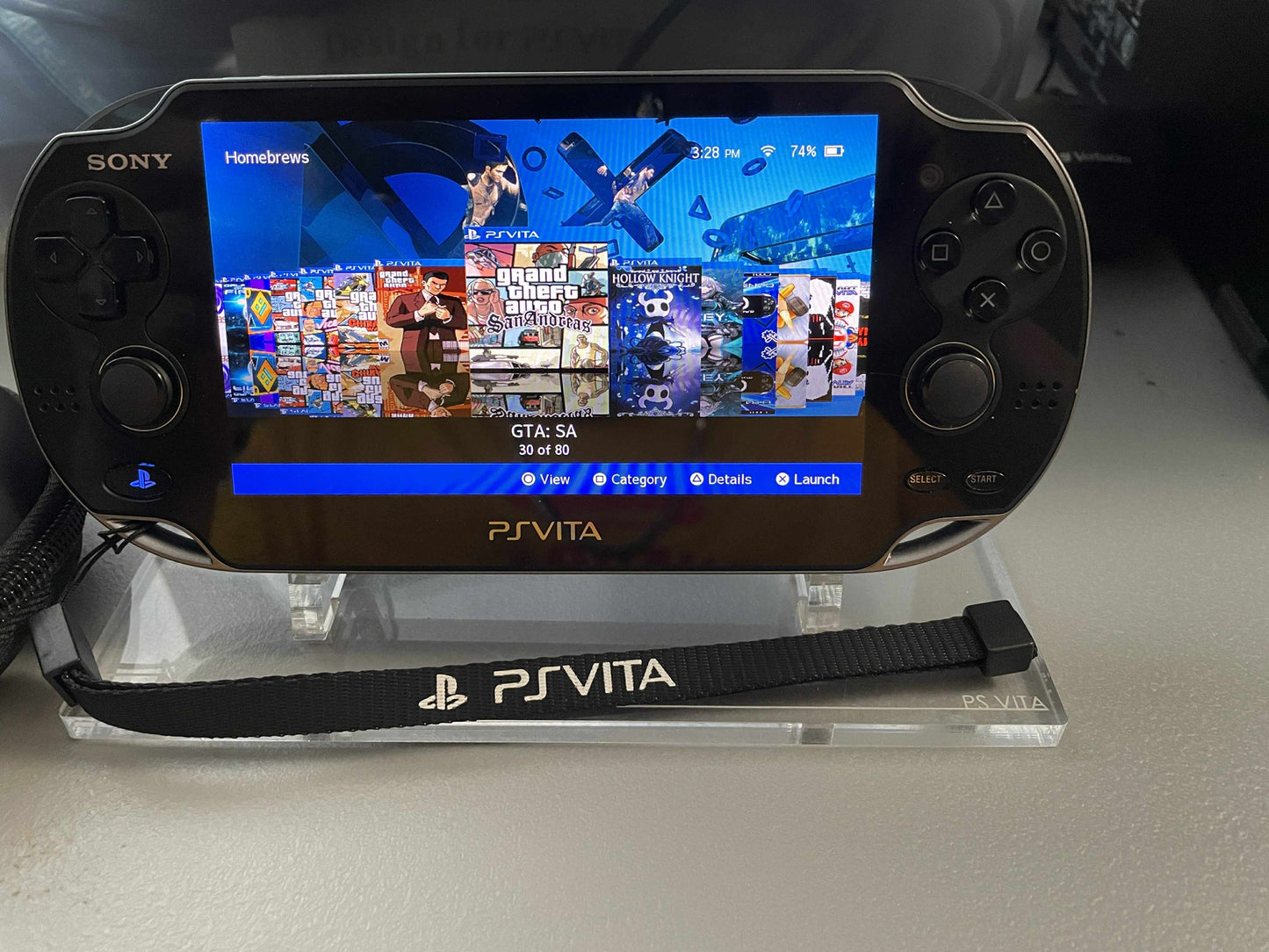 Dark Gray PS VITA CONFIGURADA A GUSTO – 64GB / 128GB / 256GB / 512GB + MUCHOS JUEGOS